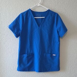 FIGS Zamora Jogger Scrub Set Medium Royal Blue M/M